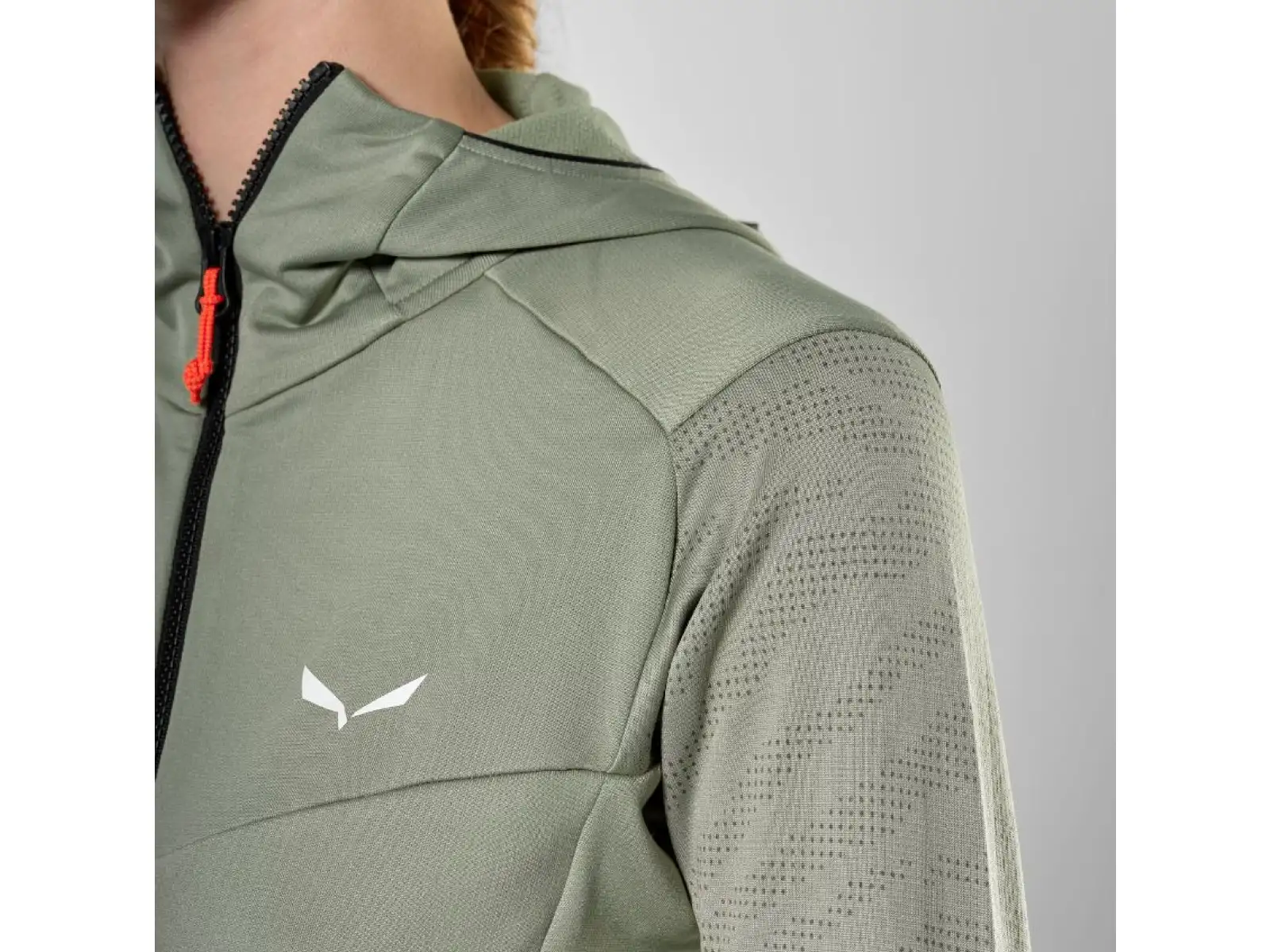Salewa Sella Crevasse Hooded women's hoodie Zephyr.