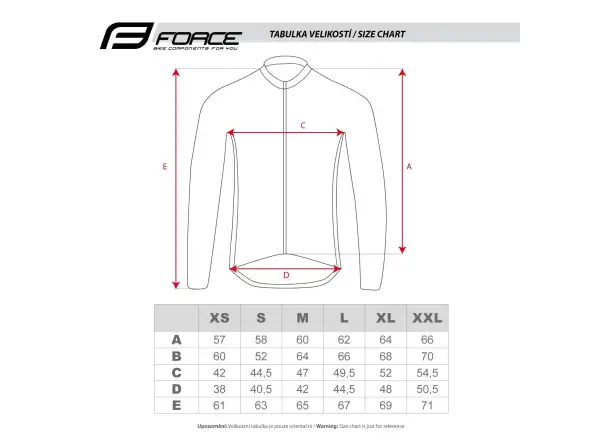 Force Frost Lady damska kurtka fluo/czarna