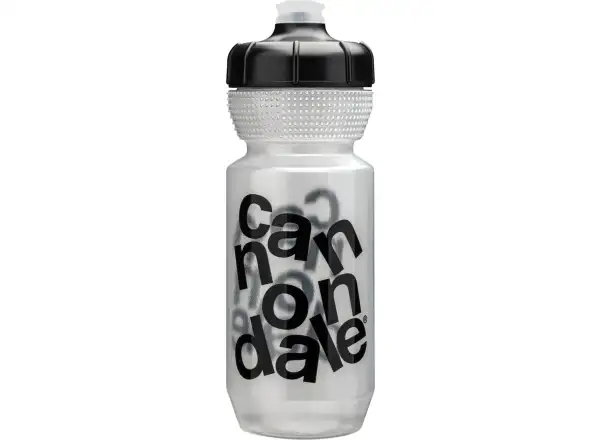 Cannondale Gripper Stacked butelka 0,6 l Clear/Black