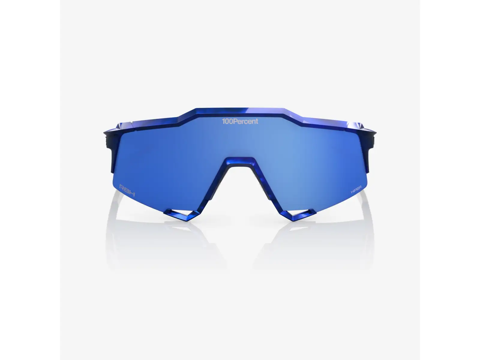 100% okulary Speecraft RBH Gloss Blue Holographic/HiPER Royal Blue Mirror Lens
