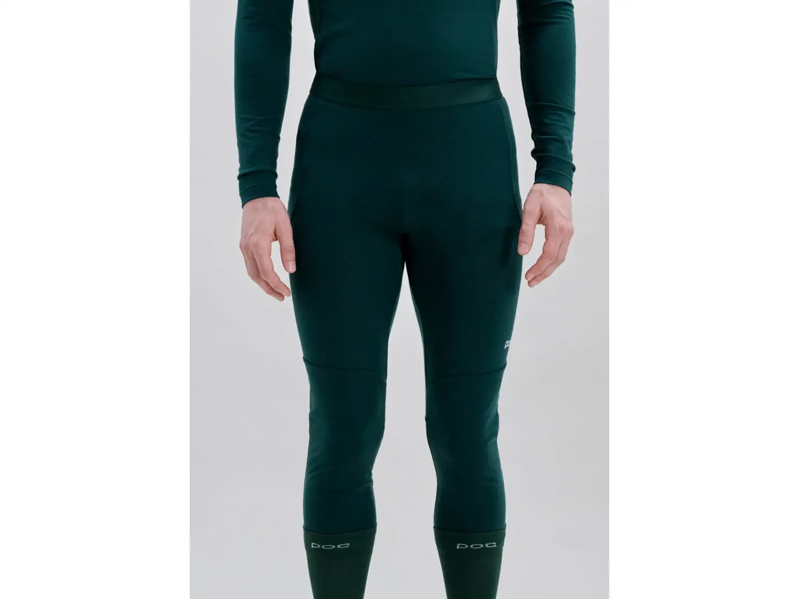 POC Layer Merino 3/4 męskie kalesony Pargasite Green