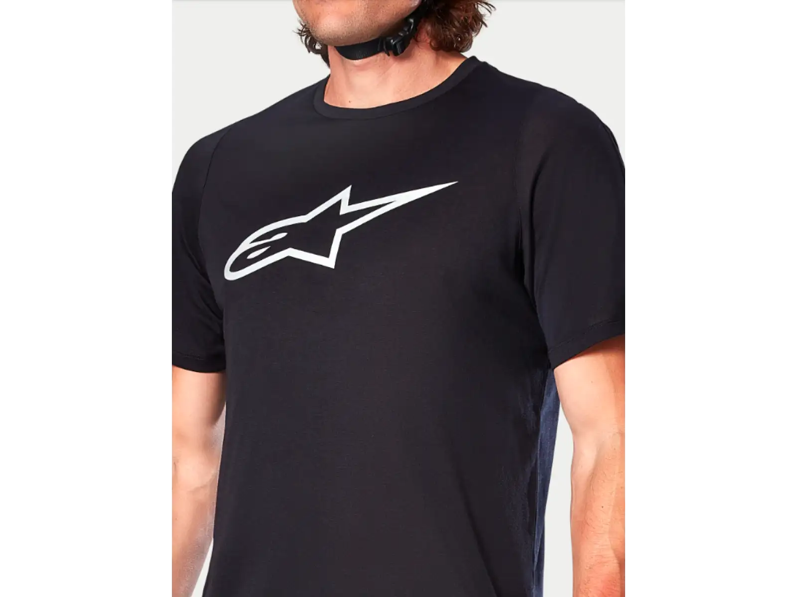 Alpinestars A-Dura Dri Oscar męska koszulka krótki rękaw Black Reflective