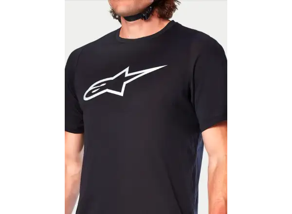 Alpinestars A-Dura Dri Oscar męska koszulka krótki rękaw Black Reflective