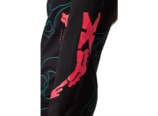Fox W Ranger Mid Ls Lunar damska koszulka dlugi rekaw Black
