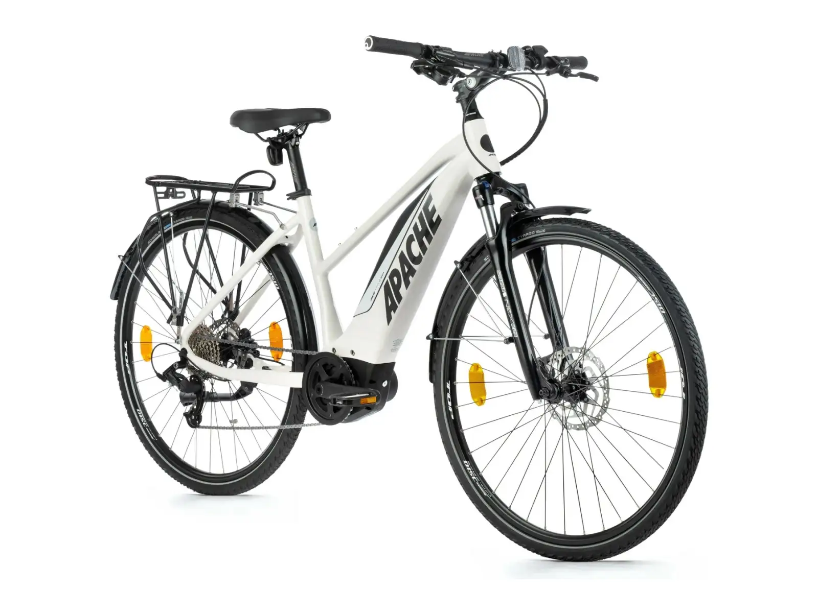 Apache Matta 3 Bosch Tour damski rower elektryczny biały
