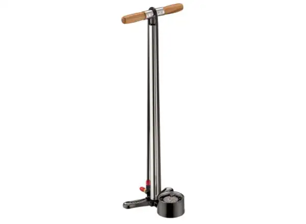 Lezyne Alloy Floor Drive pompa srebrna