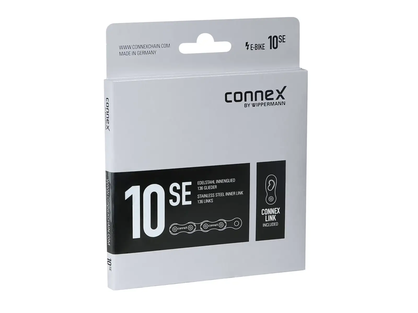Connex 10sE srebrny łańcuch do E-bike