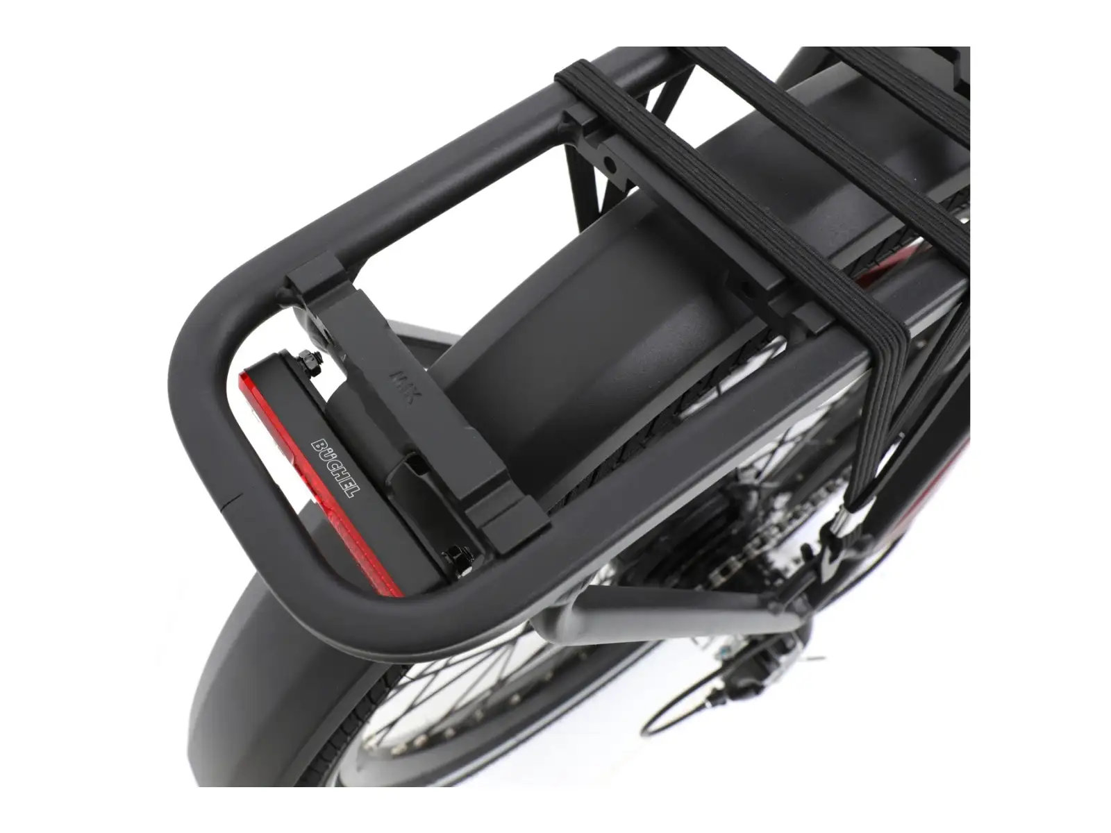 Apache Tanka 24 RX składany rower elektryczny 363 Wh S/M bordowy