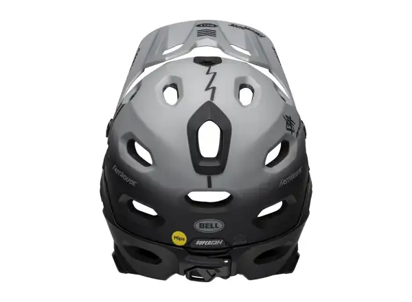 Bell Super DH Spherical kask Mat Gray/Black Fasthouse