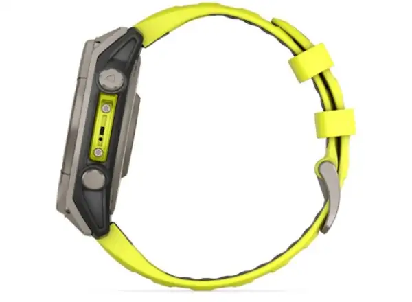 Garmin fenix 8 - 47 mm Solar Sapphire inteligentny zegarek Titanium Yellow/Graphite