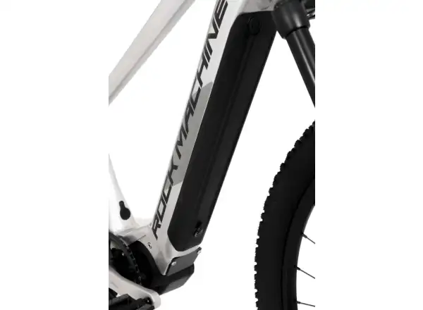 Rock Machine Torrent e30-29 górski rower elektryczny Gloss Silver/Black