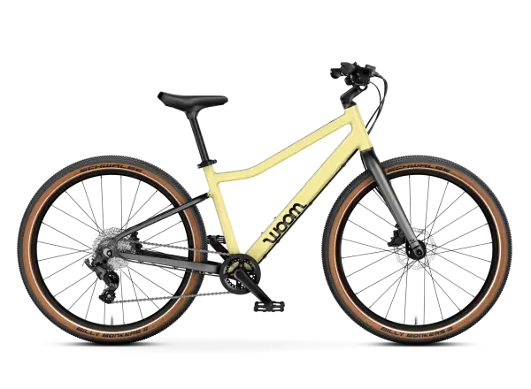 Woom 5 EXPLORE rower dziecięcy mellow yellow