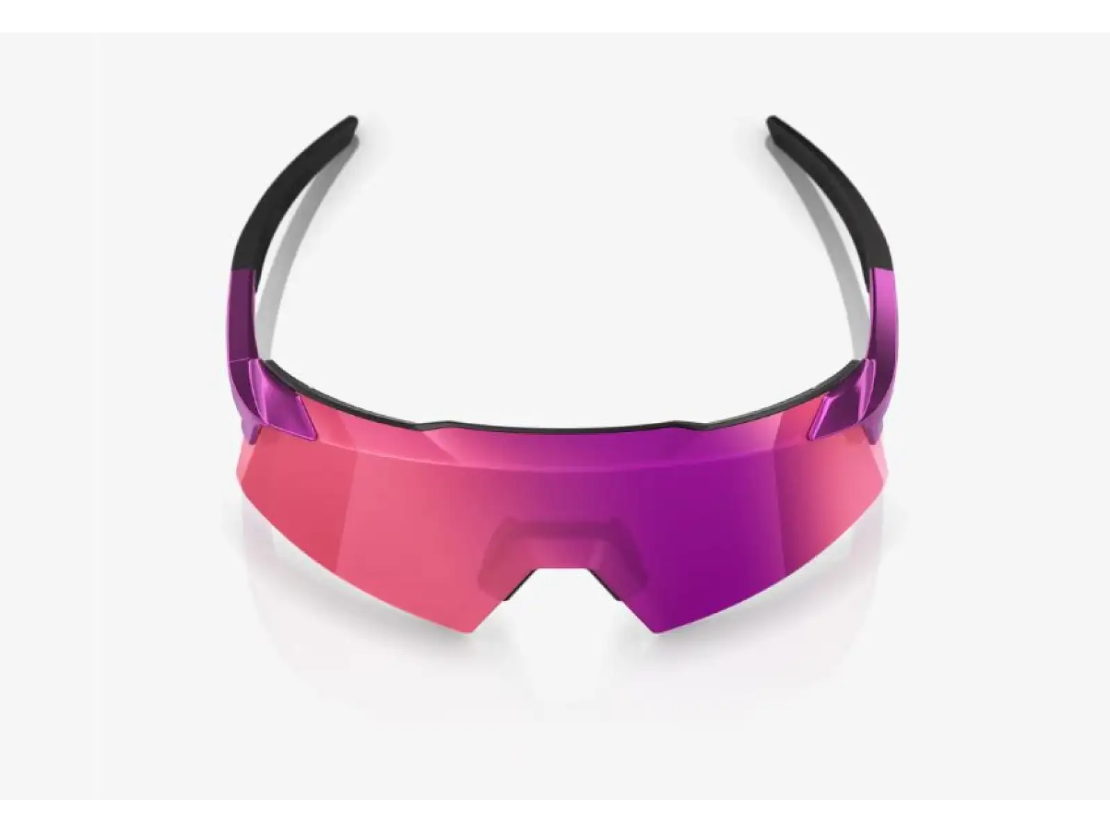 100% Aerocraft okulary Gloss Purple Chrome/Purple Multilayer Mirror