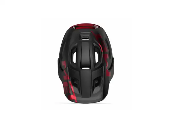 MET Roam MIPS kask czarna/czerwona metaliczna błyszcząca