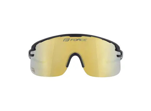 Force Epic okulary czarne/żółte lustrzane szkło