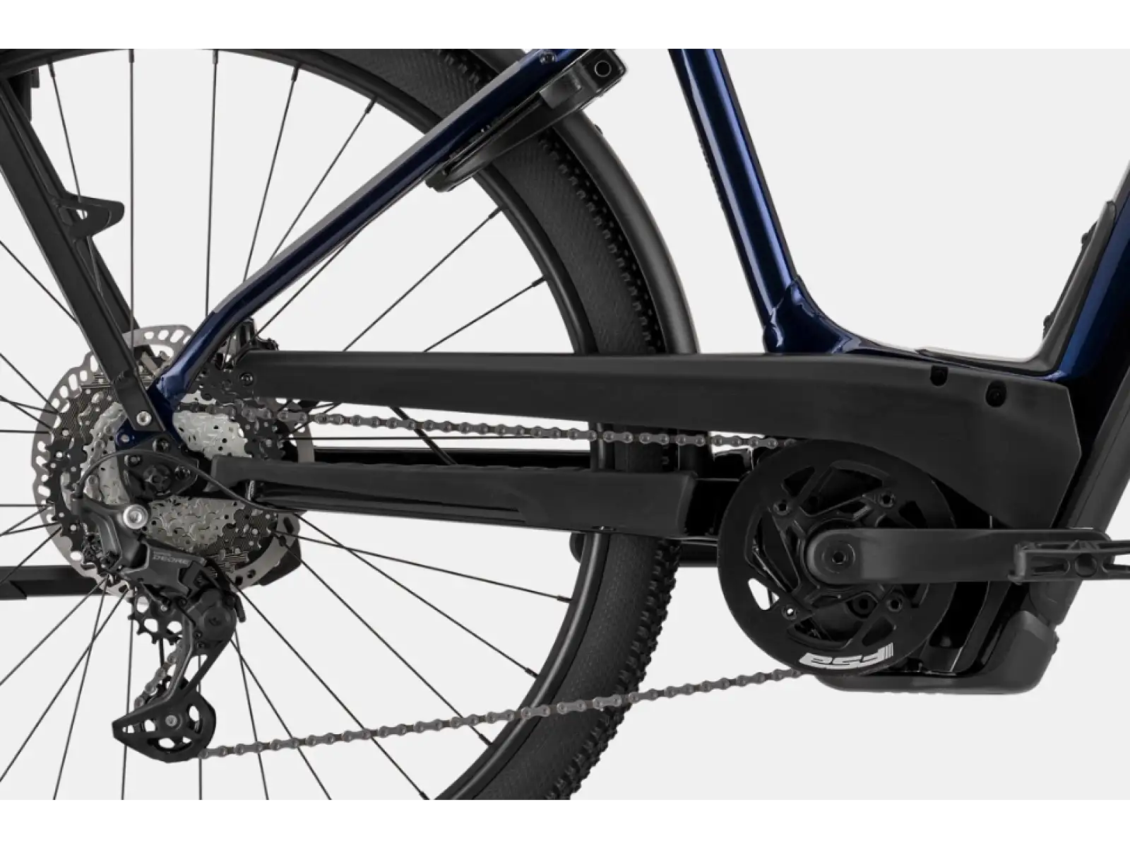 Cannondale Tesoro Neo X1 trekkingowy rower elektryczny Midnight Blue