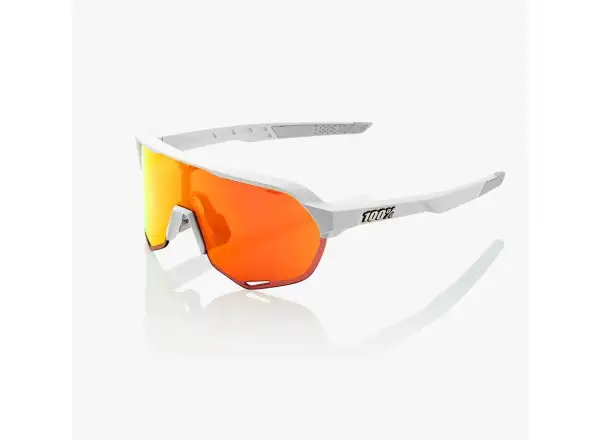 100% S2 okulary Soft Tact Off White/HiPER Red Multilayer Mirror Lens