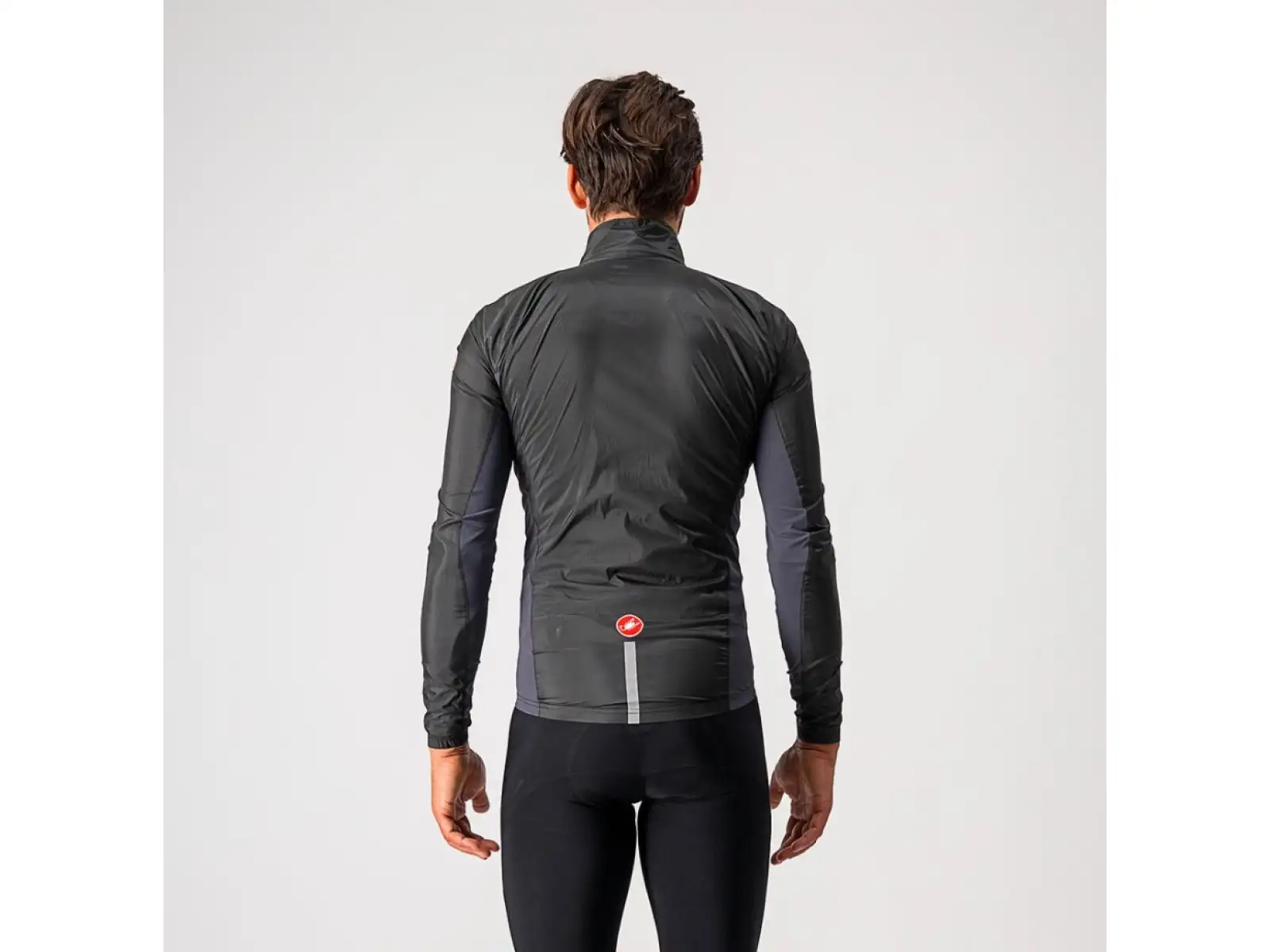 Castelli Squadra Stretch męska kurtka light black/dark gray