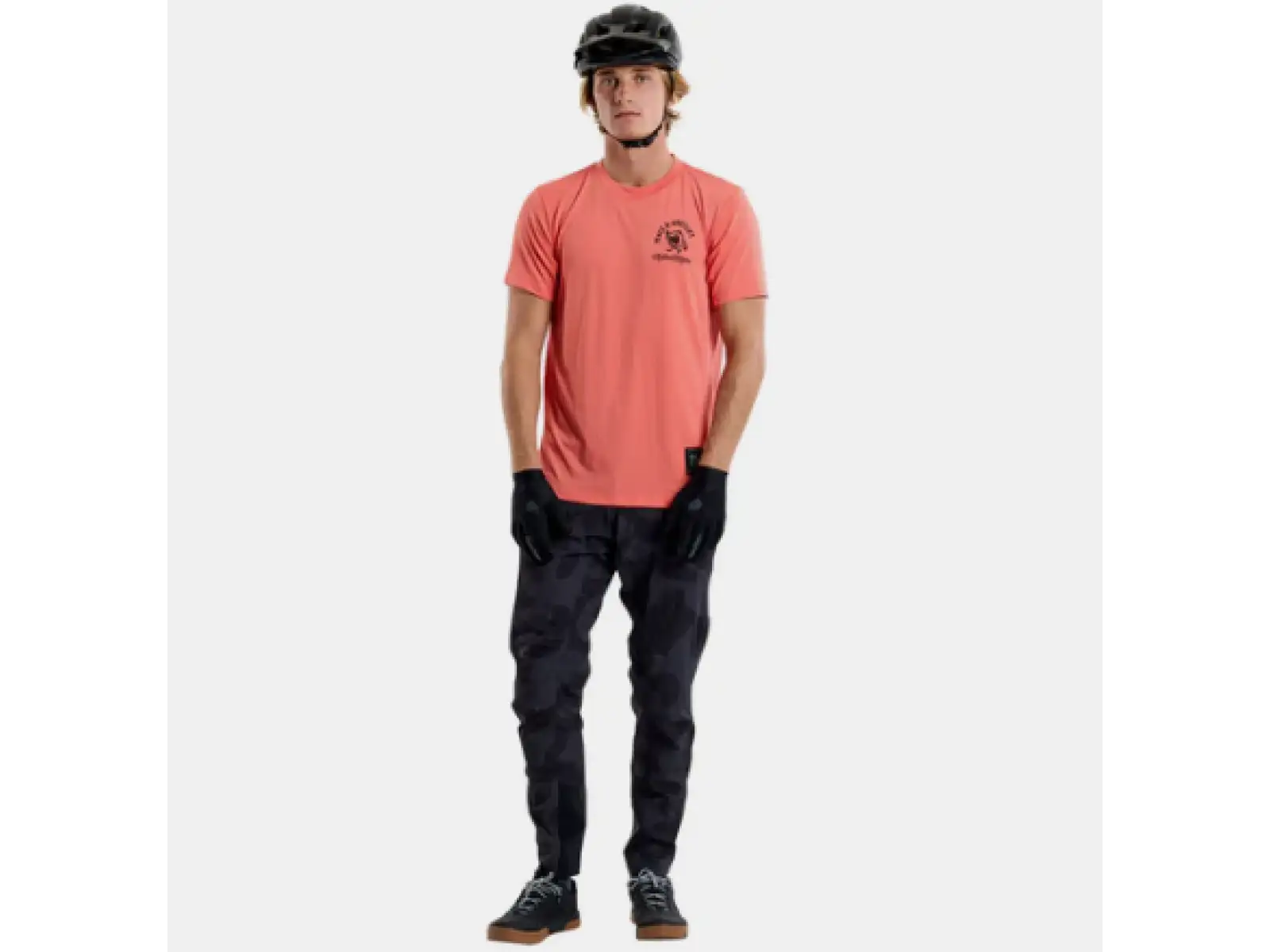 Troy Lee Designs Skyline Ride Tee męska koszulka z krótkim rękawem P&W Melon