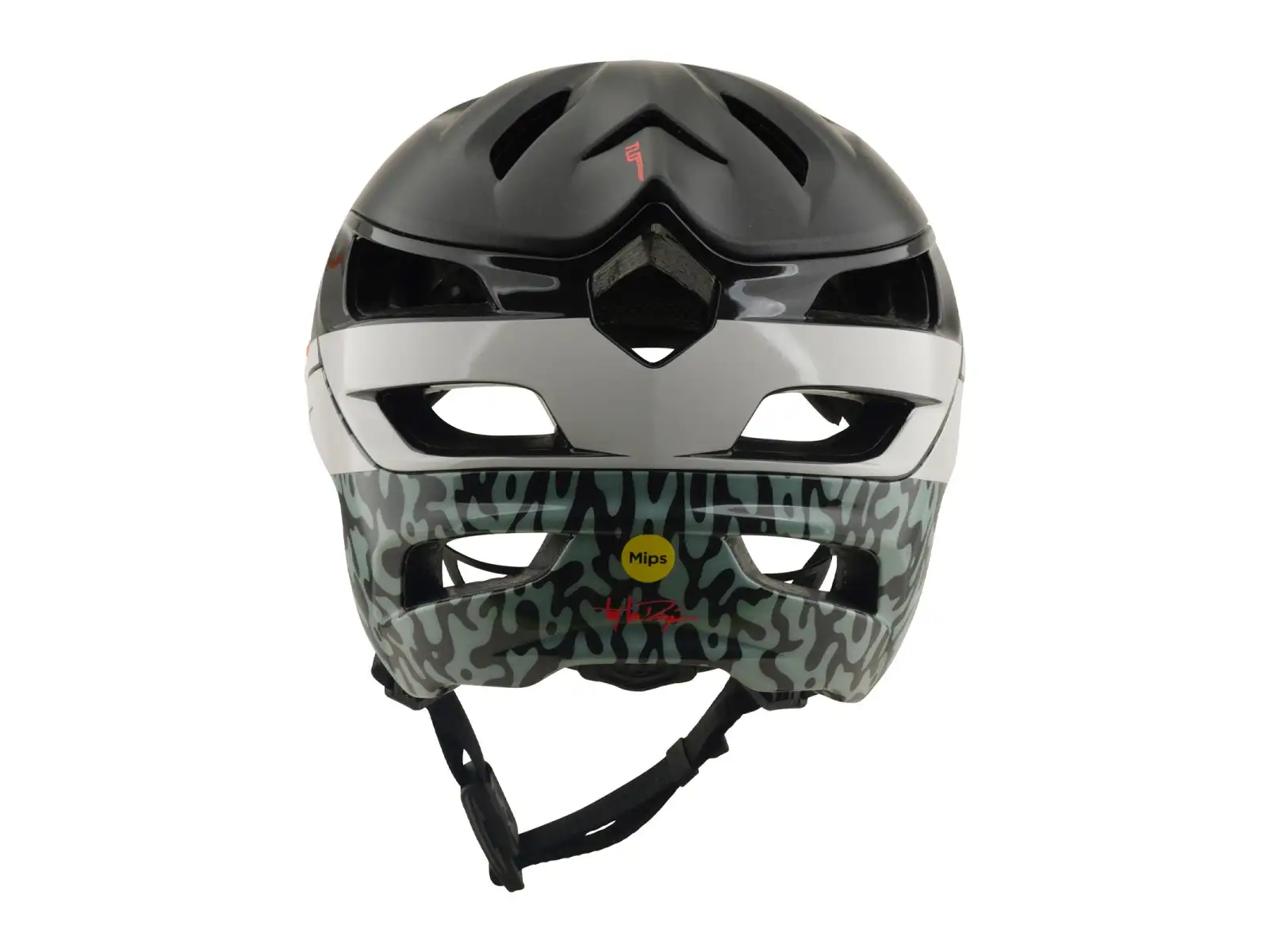 Troy Lee Designs A3 MIPS kask Halo Charcoal/Pumice
