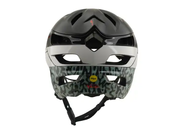 Troy Lee Designs A3 MIPS kask Halo Charcoal/Pumice