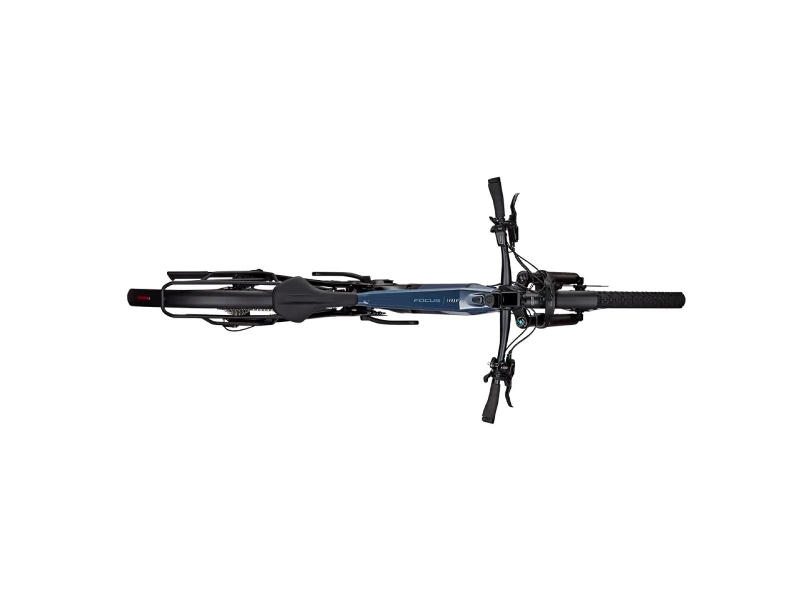 Focus Thron2 6.9 EQP ABS DI górski rower elektryczny Stoneblue Glossy / Magicblack Glossy