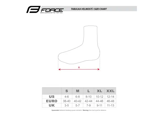 Force Spring ochraniacze na buty softshell czarne