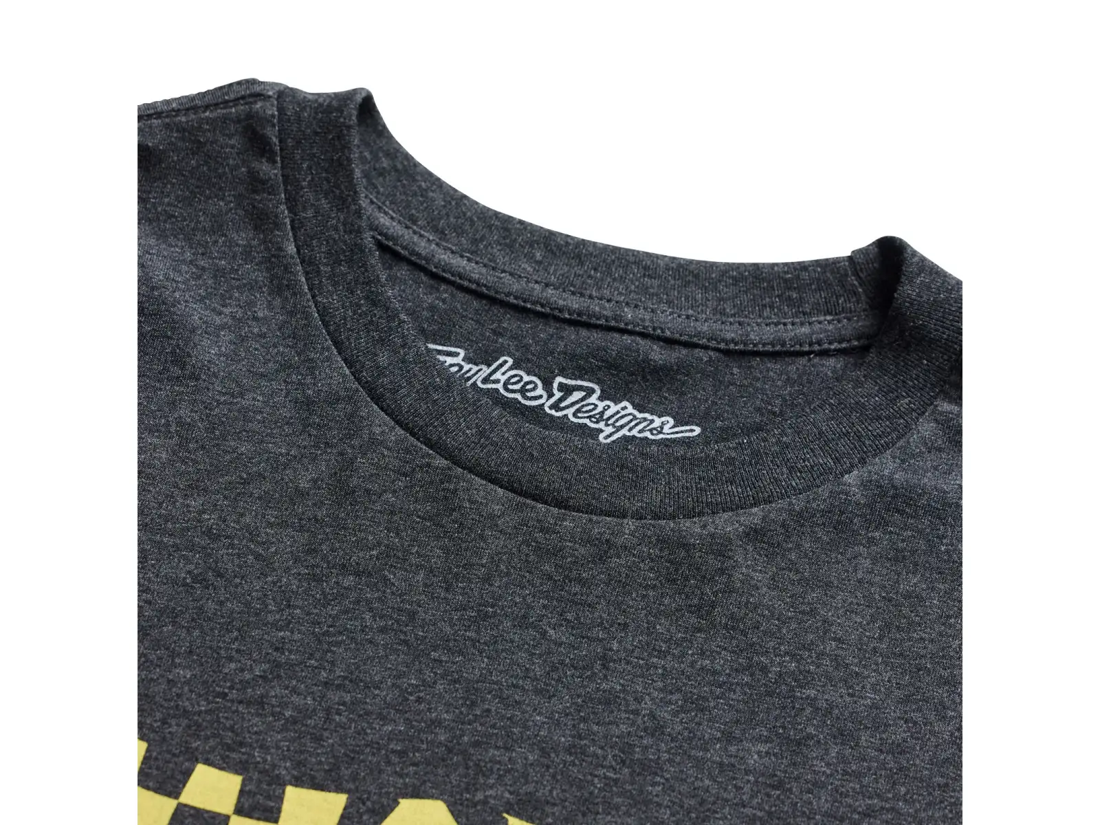 Troy Lee Designs Finish Line męska koszulka krótki rękaw Black heather