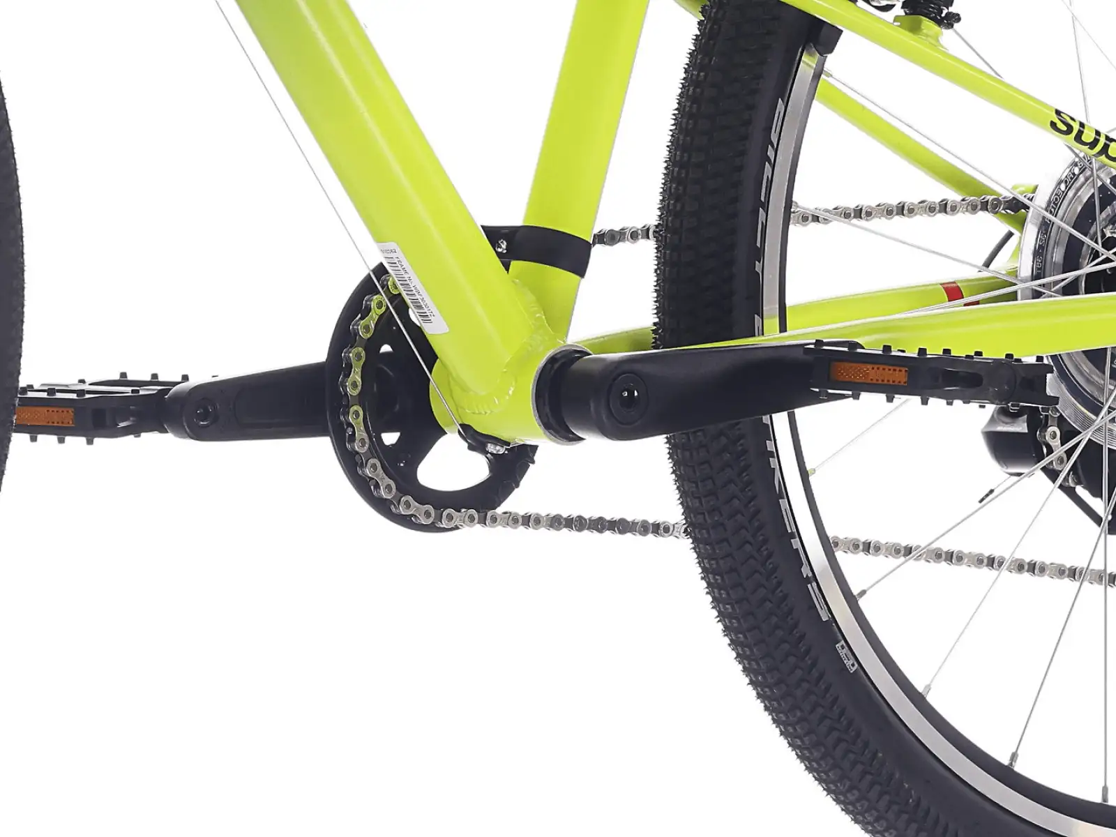 Superior RACER 24 rower dziecięcy Matte Radioactive Yellow