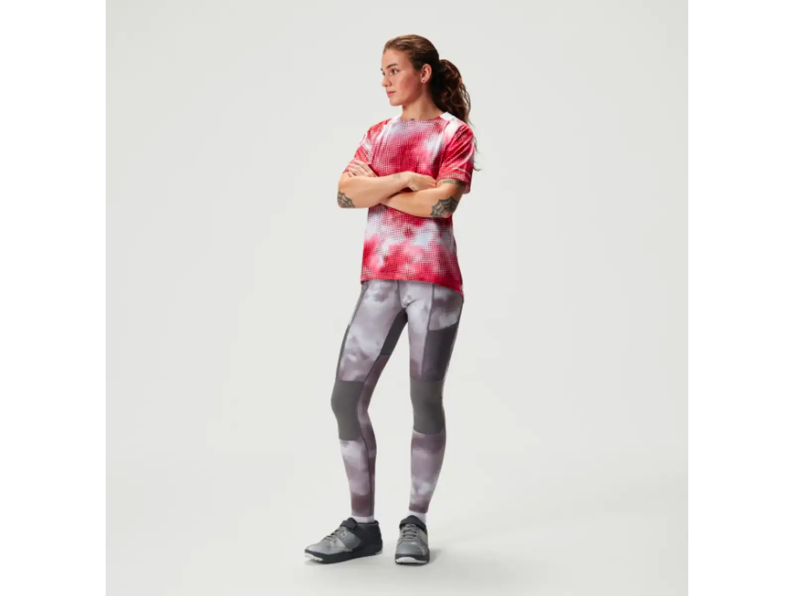 Endura SingleTrack damskie legginsy Dreich Grey