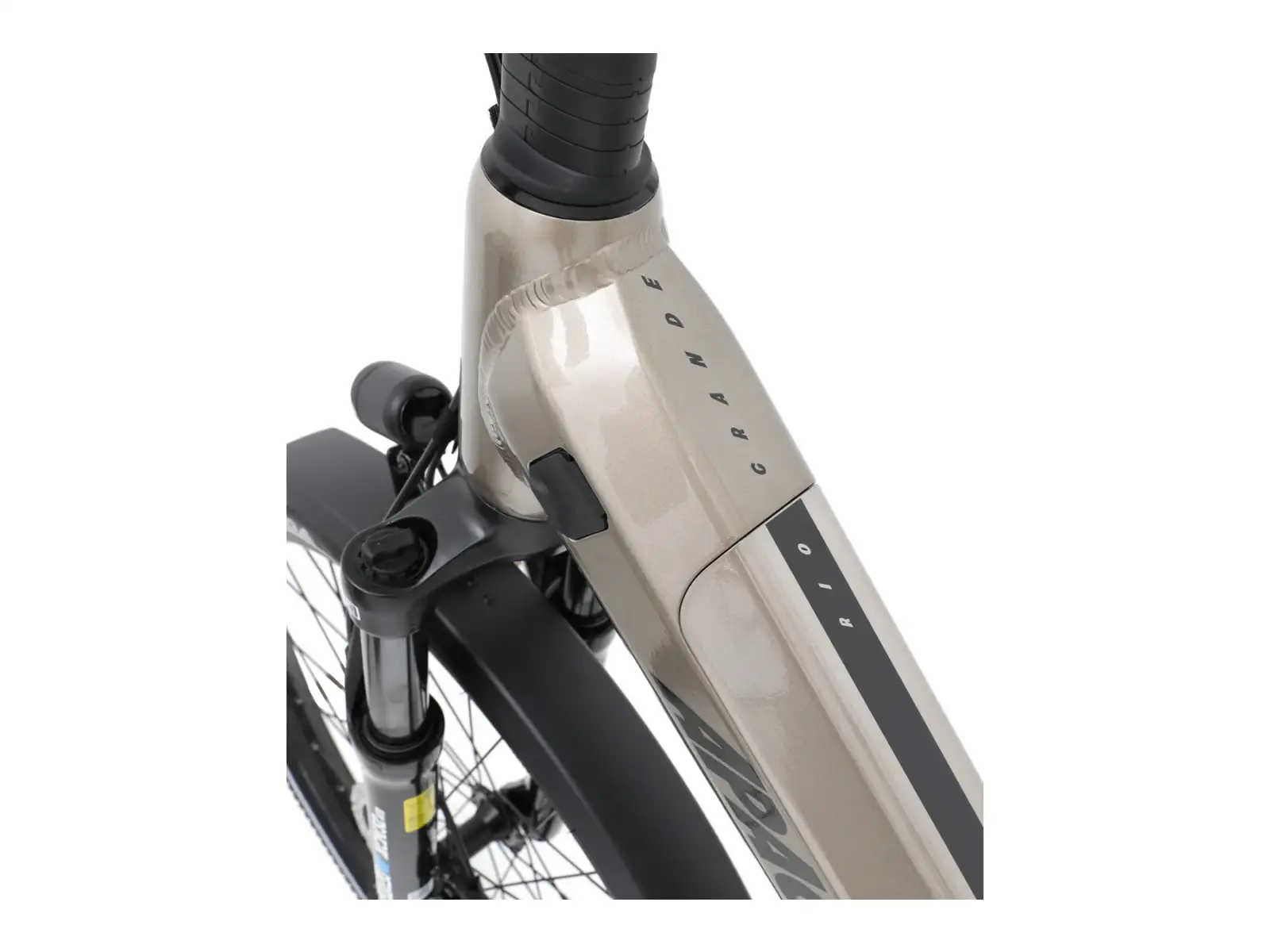 Apache Rio Grande 3 MX 720 Wh niskoramowy rower elektryczny Cappuccino