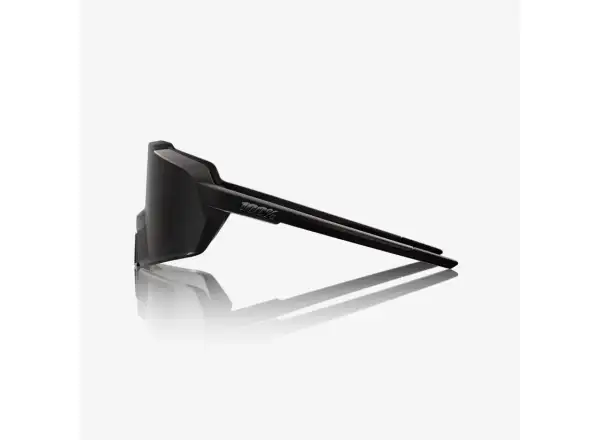 100% Korbin okulary przeciwsłoneczne Matte Black Gloss Black/Black Mirror