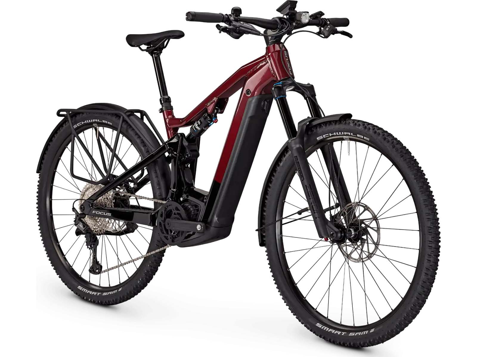 Focus Thron2 6.8 EQP DI 625Wh rower elektryczny pełne zawieszenie Mahagonyred/Magicblack