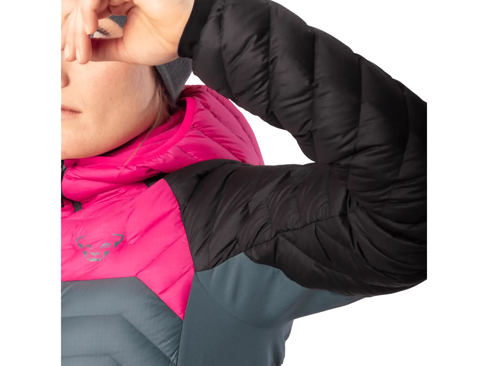 Dynafit Radical Down Hooded damska Kurtka Black Out/6550/0720