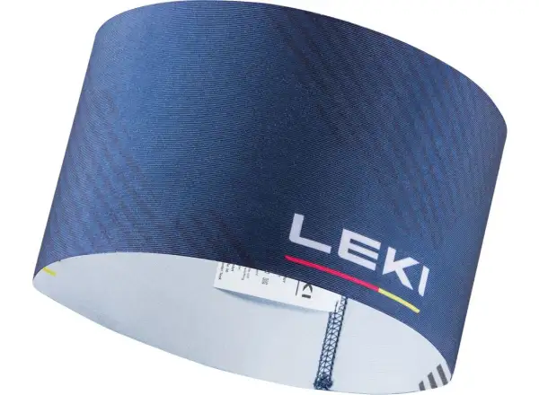 Leki XC Headband opaska Dark denim/White/Gray