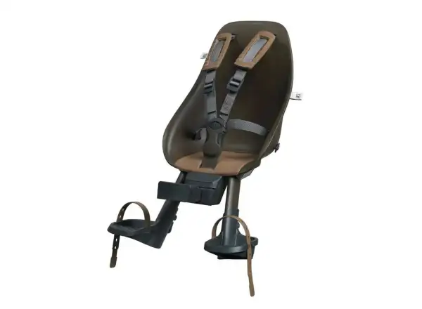 Urban Iki fotelik dziecięcy przedni z adapterem Koge Brown/Kurumi Brown