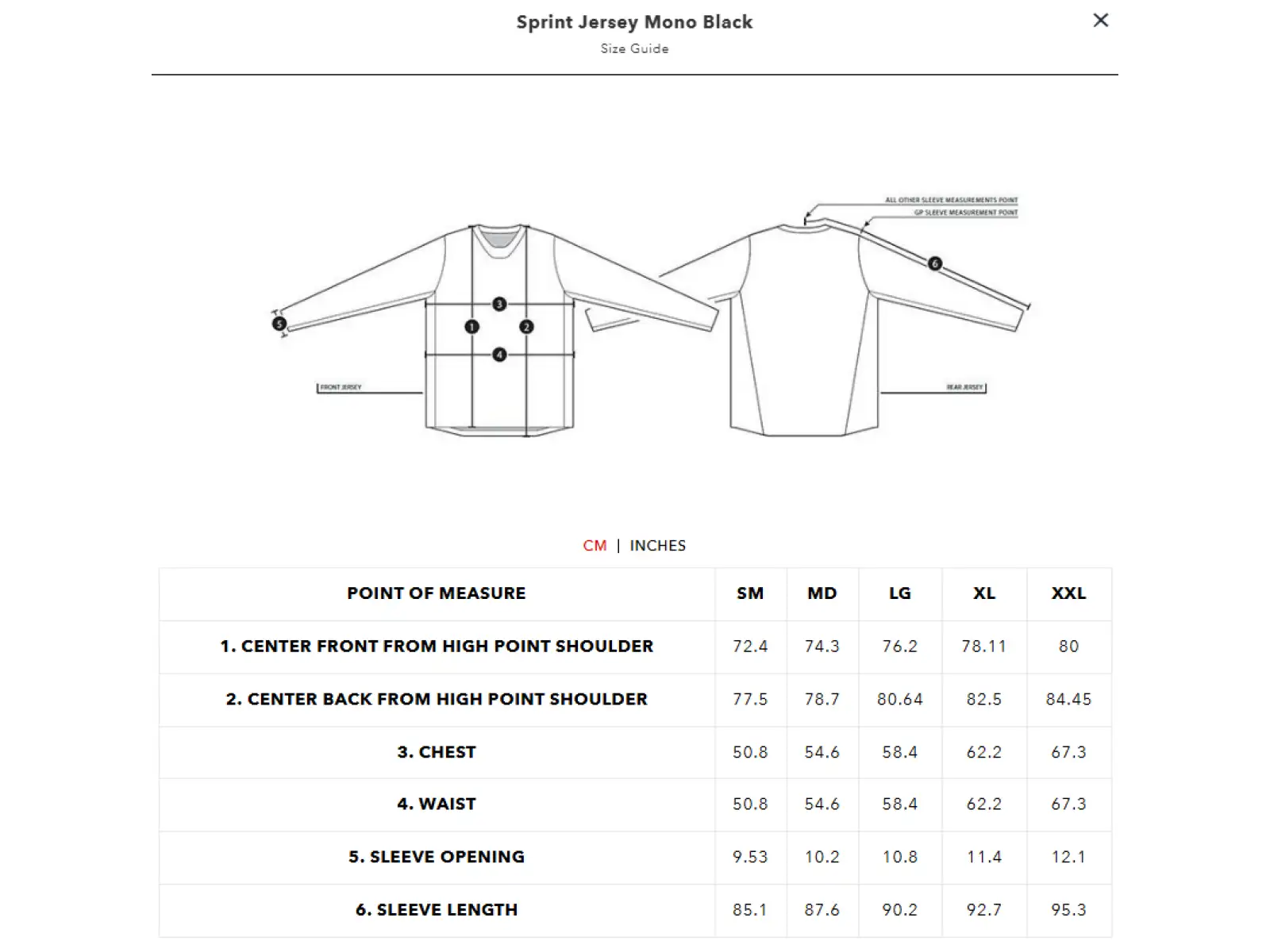 Troy Lee Designs Sprint Mono dres z długim rękawem Black