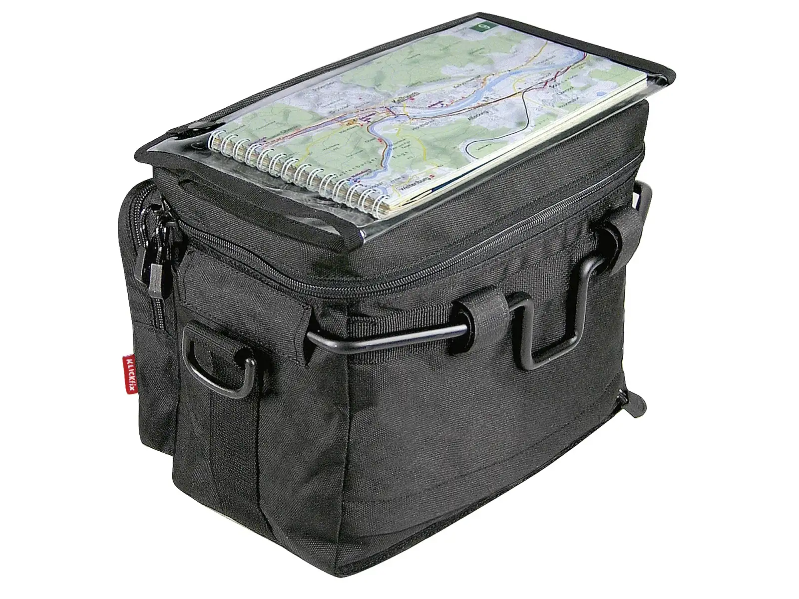 KLICKfix Daypack torba na kierownicę czarna