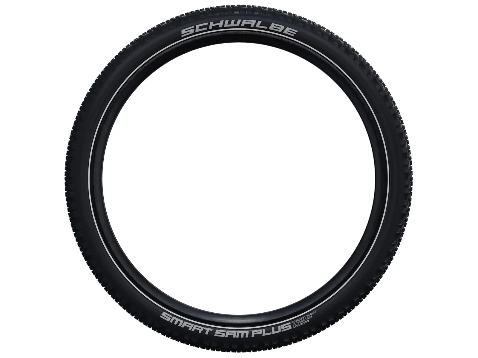 Schwalbe Smart Sam Plus Addix 29" MTB opona drut czarna/odblask