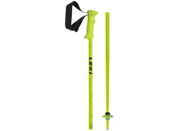 Leki Spitfire Junior dziecięce kije zjazdowe Metallic neon yellow/Green/Black