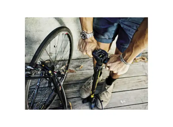 Topeak Transformer XX floor pump with stand, warsztatowa pompka i stojak