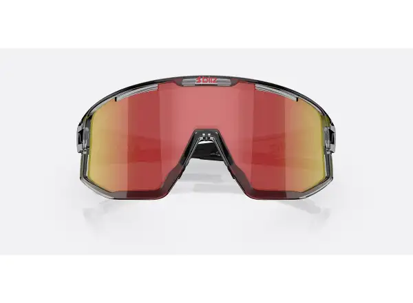 Bliz Fusion okulary przeciwsłoneczne Transparent Dark Grey/Brow Red Multi