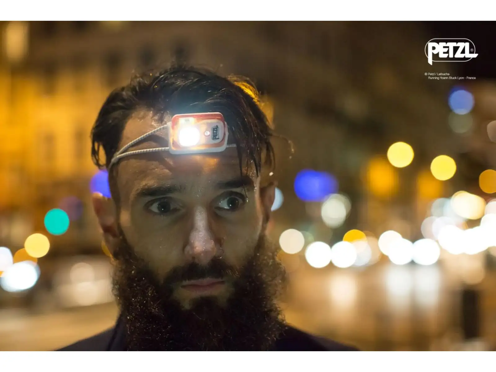 Petzl BINDI latarka czołowa pomarańczowa