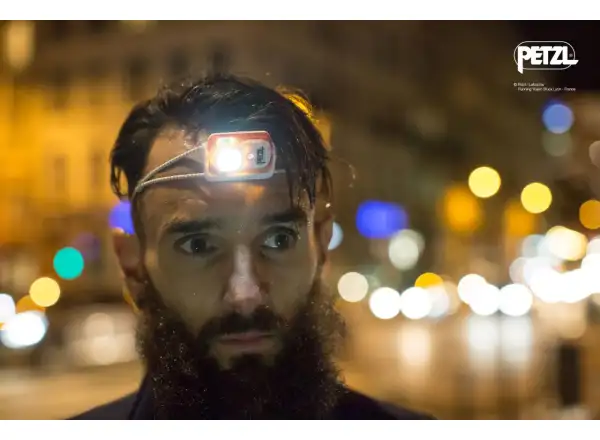 Petzl BINDI latarka czołowa pomarańczowa