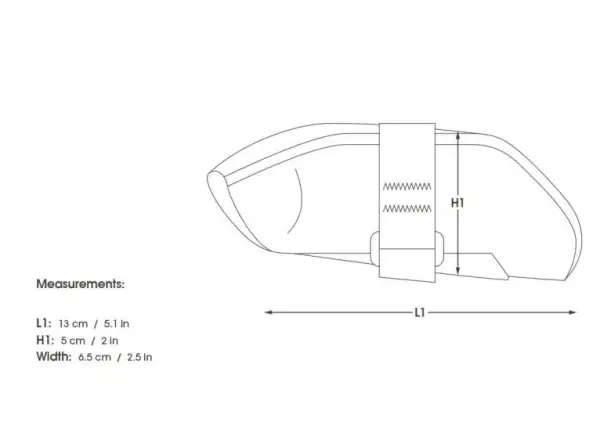 Apidura Expedition tool pack 0,5 l torba podsiodłowa
