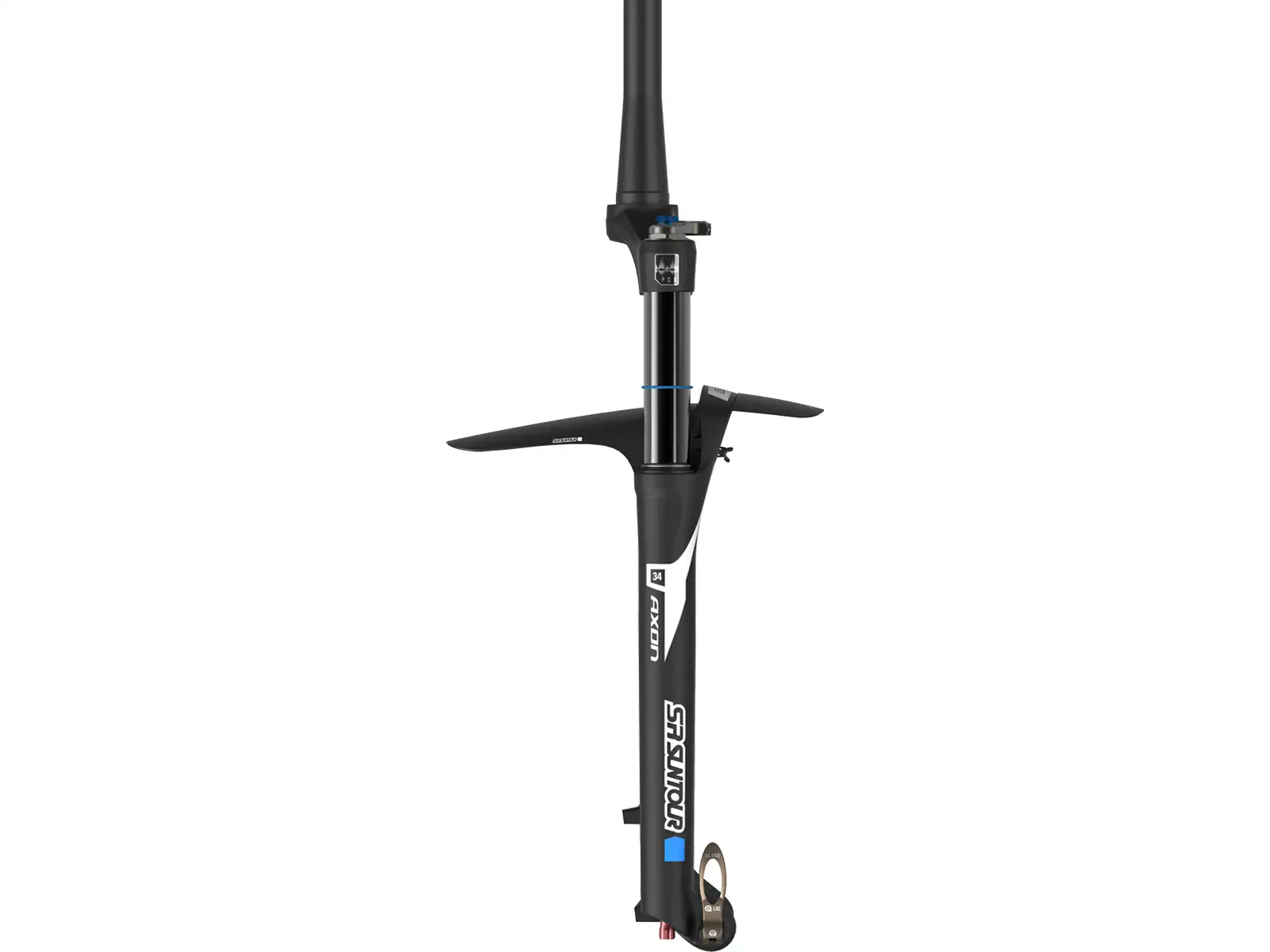 SR Suntour Axon-Elite34 Boost RLRC PCS 29" Ahead Tapered amortyzowany widelec czarna