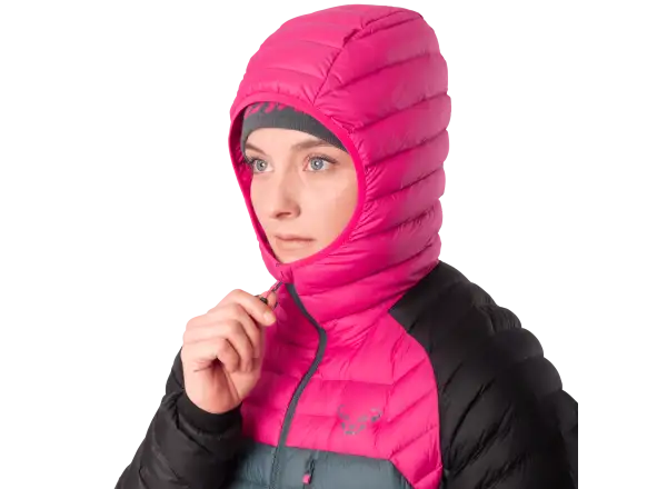 Dynafit Radical Down Hooded damska Kurtka Black Out/6550/0720