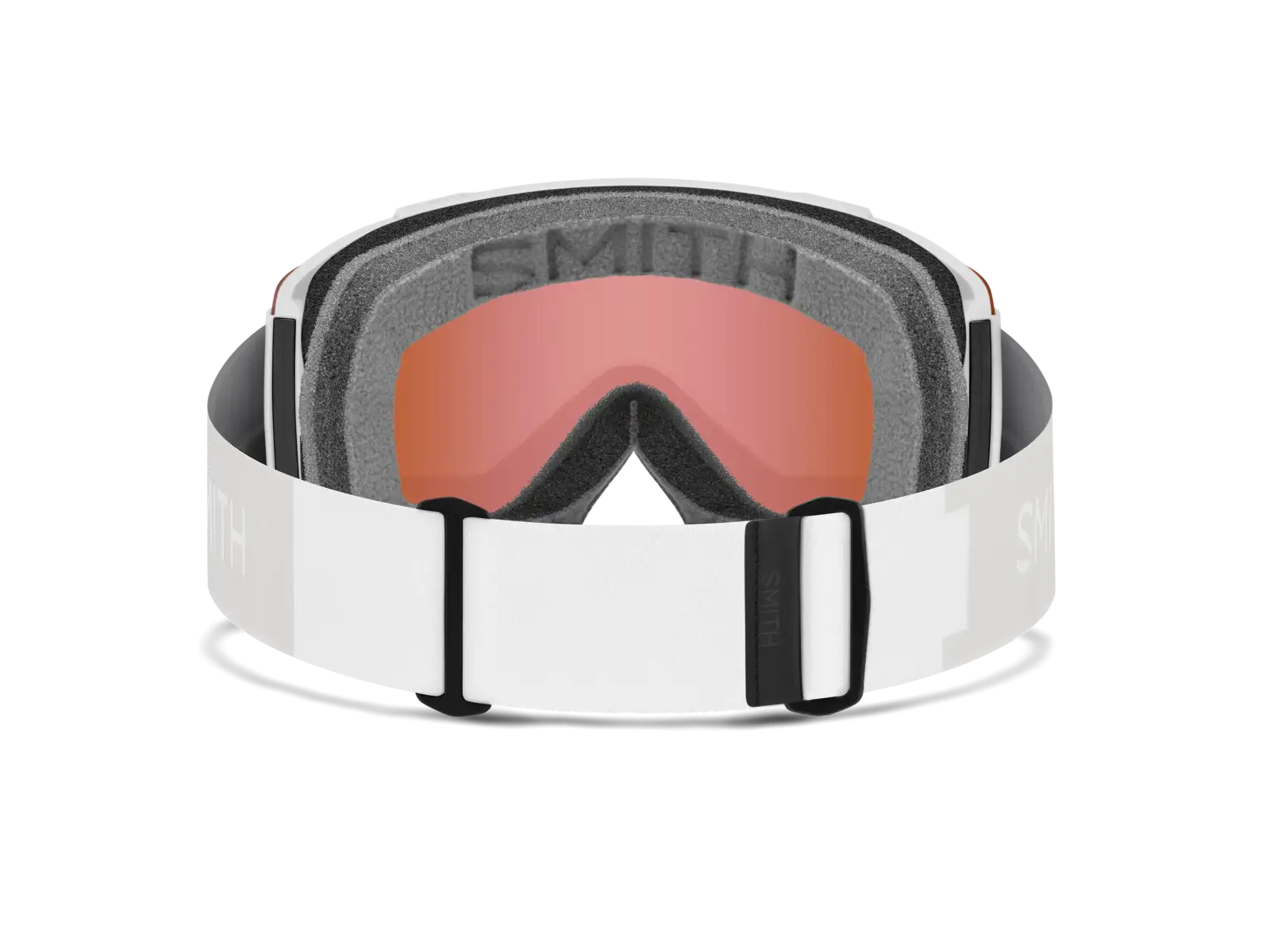Smith Squad gogle narciarskie White Vapor / ChromaPop Everyday Rose Gold Mirror (2 szyby)