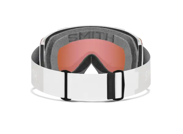 Smith Squad gogle narciarskie White Vapor / ChromaPop Everyday Rose Gold Mirror (2 szyby)