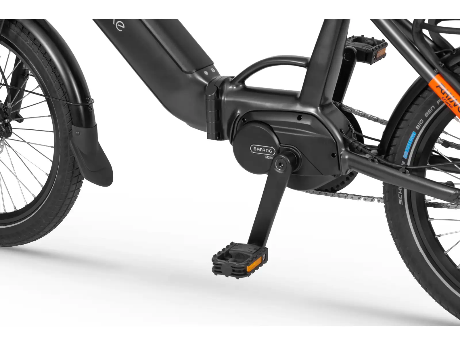 Ecobike Rhino Cruise 630 Wh Black składany rower elektryczny